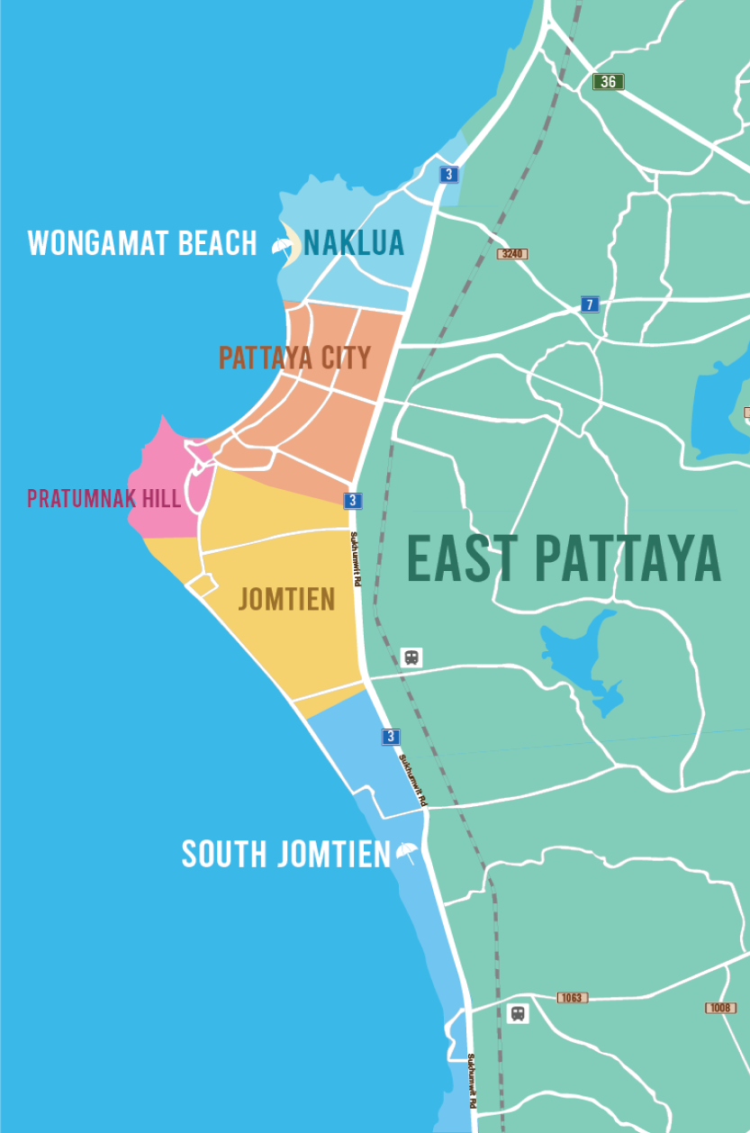 pattaya maps
